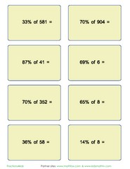 Finding percentages